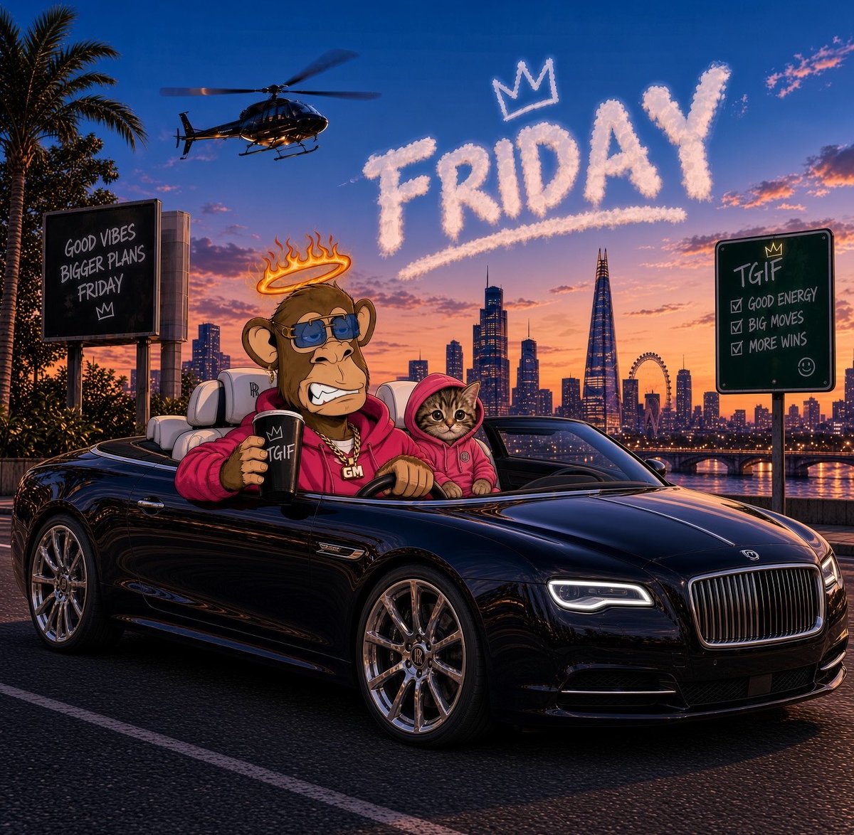 Reymetax's tweet photo. GM Future Millionaires ☕️

Happy Friday, we made it fam. Keep shining ✨#tgif https://t.co/yDhKAmsvbm