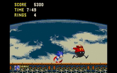 _Sonic_Synergy_'s tweet photo. How did Eggman outpace Sonic here?

I cannot believe these Japanese writers have to make Sonic lose to Eggman due to "artifical conflict" Sonic should never have been outpaced by anyone realistically.

Yet they had too for narrative purposes :( https://t.co/aZNFzkMgaR