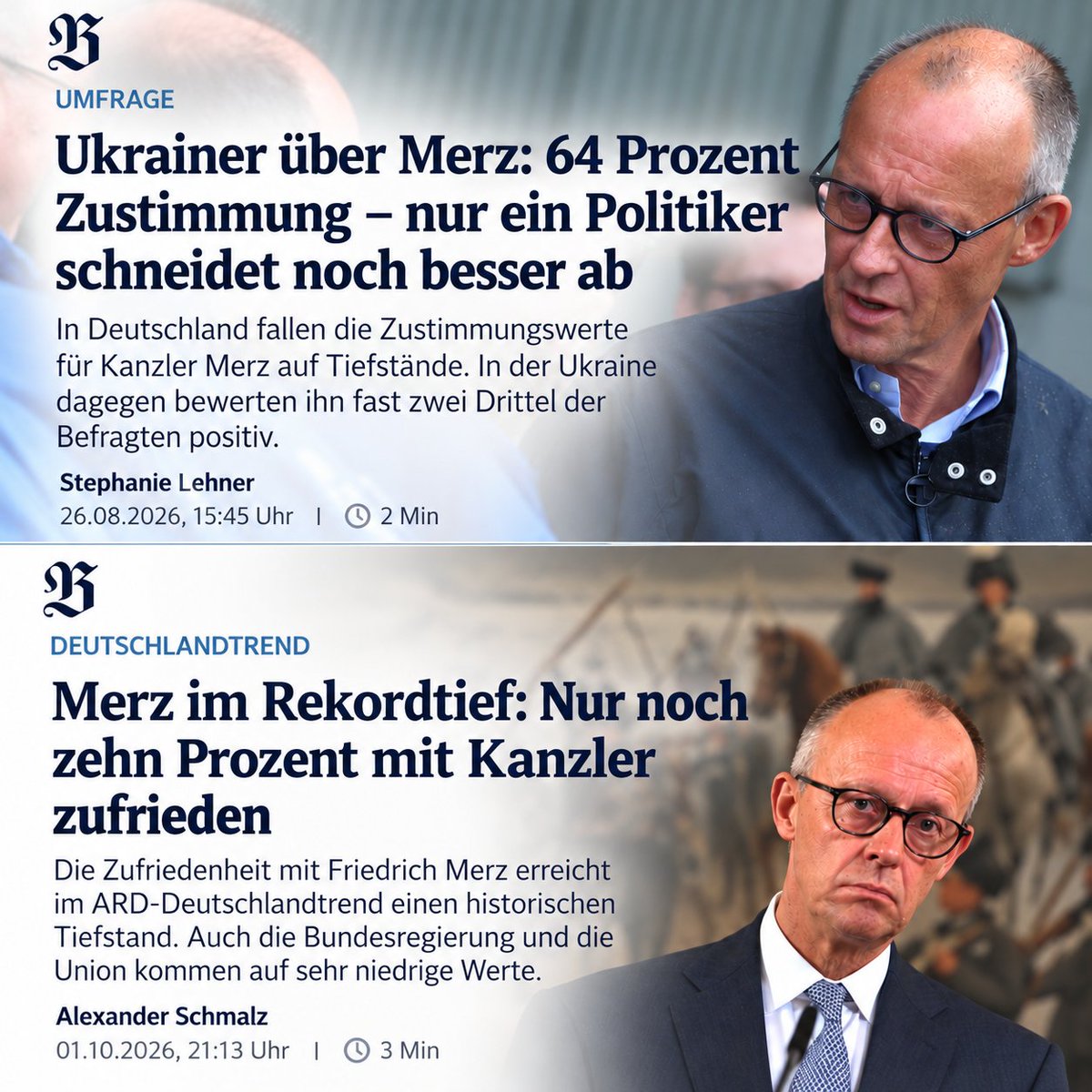 DiePolitzwei's tweet photo. Wenn Du der inoffizielle Kanzler der #ukraine bist. 🤷🏻♂️ #FriedrichMerz #clubderukraine #allesfürdieukraine #lügenfritz https://t.co/3CJJIKtULe