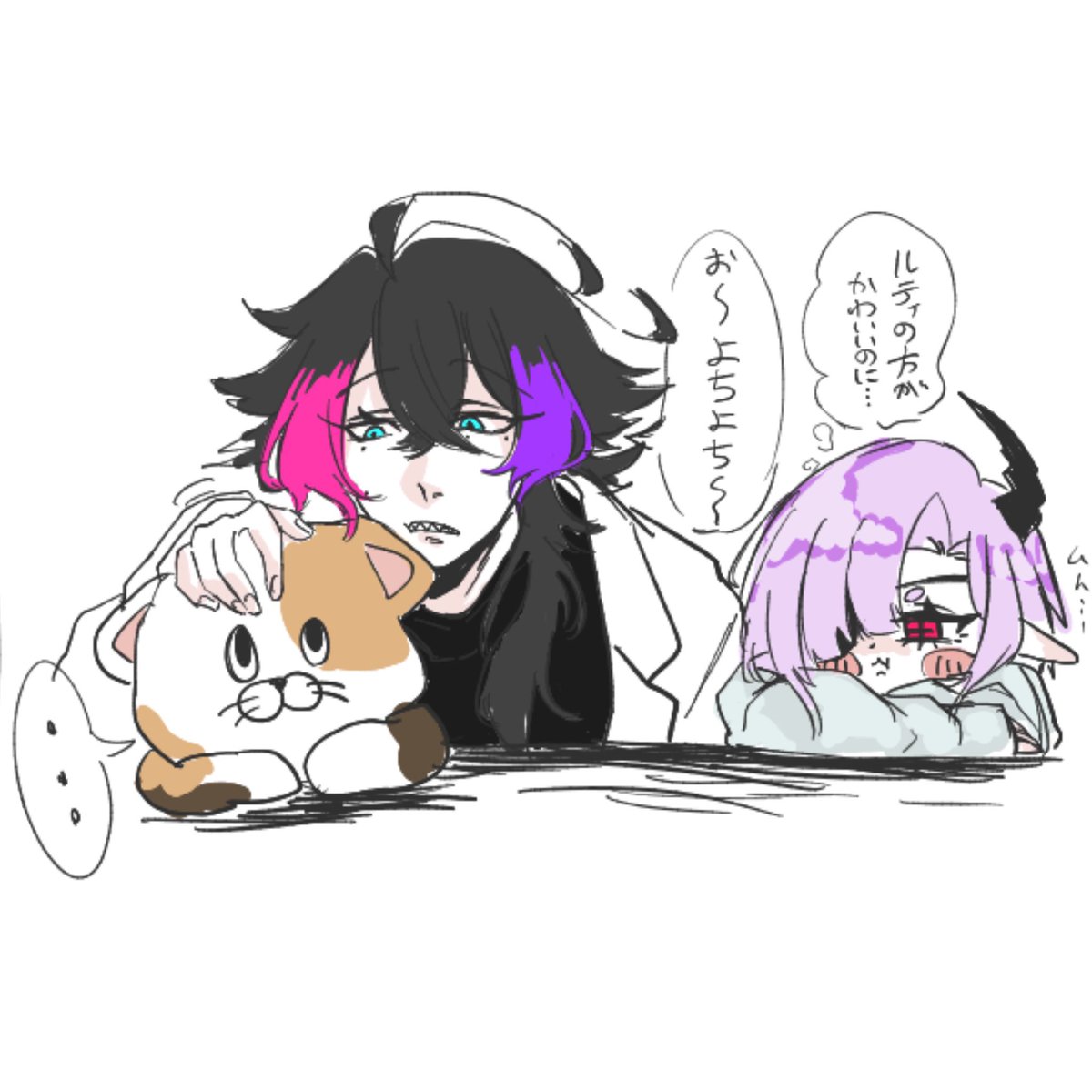 innkya_k's tweet photo. 昨日の絵チャ https://t.co/9kOVWxa8fG