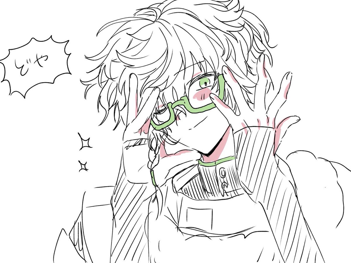shake_cheeses's tweet photo. 昨日はメガネの日👓 #叢雲掲示板 https://t.co/NTbDH5d6cP