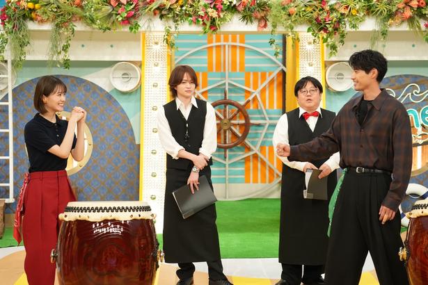 thetvjp's tweet photo. #志田彩良「狂ってるぐらい好き」
とチーズ愛告白　
#福士蒼汰 は
世界のチーズ暗記ゲームで大苦戦
＜#timeleszファミリア＞

▼記事の続きはこちら
https://t.co/SssfwY64HH

#timelesz
#菊池風磨
#原嘉孝 https://t.co/KpUlGGXp8a