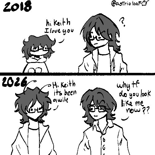 astrioloaf's tweet photo. tmw you grow up and realize you now look like the otome guy you liked as a pre teen 
#bloodsoup https://t.co/ohE627wdSf