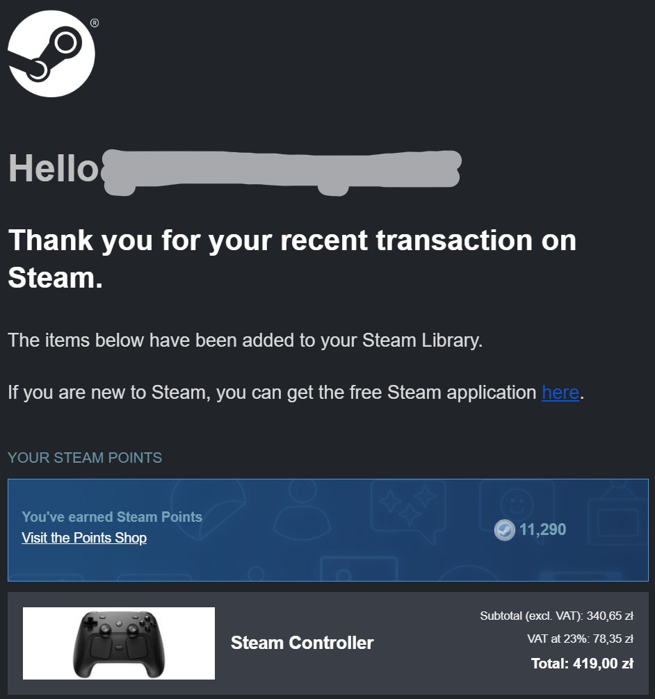 sashagoncharov's tweet photo. @HardwareSteam Wanted Frame, got this instead) https://t.co/YDMrYhC3wY