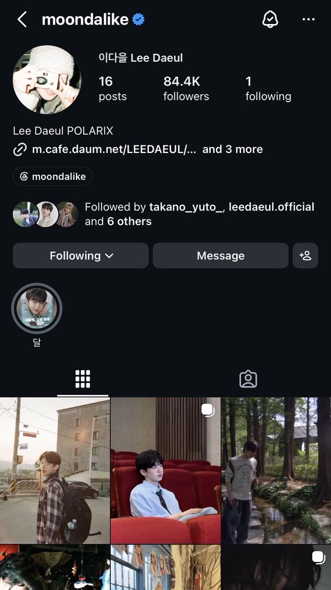 daeulworld's tweet photo. it seems daeul unfollowed polarix on instagram ? https://t.co/cMH30S6hIE
