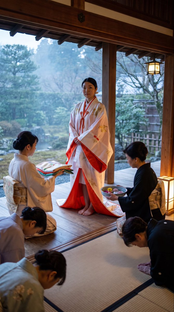PraySumire's tweet photo. Everyone lowers their head as @godsumire walks through her temple like the Goddess they came to serve… 

would you kneel before she even looked at you? https://t.co/ECvNu6udA4