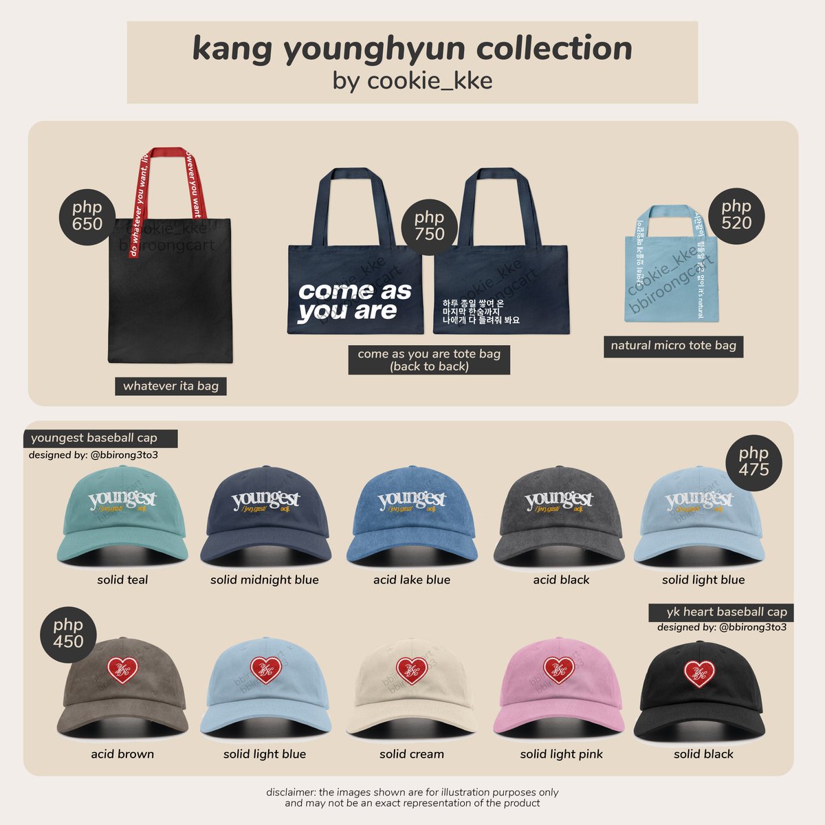 bbiroongcart's tweet photo. kyh + you are my day collection by @cookie_kke 🍀

doo: 11/08, 10:59pm pht
dop: 11/08 (50% dp/full), 2-3 weeks before arrival of items (balance)

🛒 https://t.co/JYjXKL0fFP

🌎 international g.o → dm
wts lfb ph day6 myday fanmade canvas tote bags embroidered baseball caps https://t.co/X5X4yzVUGF