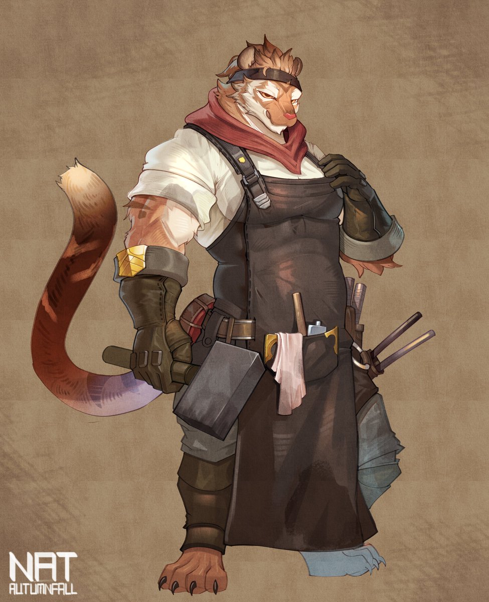 nat_autumnfall's tweet photo. Tiger Blacksmith

Will do his assistant next. https://t.co/6MPAvsJVn4