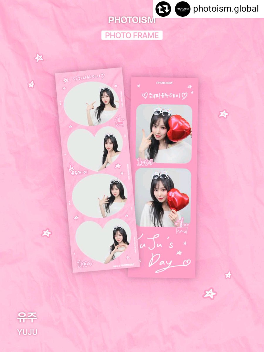 photoism_th_rp's tweet photo. PHOTOISM X YUJU
ARTIST FRAME & snapism OPEN !

The <YUJU> artist frame & snapism will be released on PHOTOISM to celebrate her birthday.

📅 26.10.04 – 26.11.10 (KST)
📍 Only at Photoism stores.
Hotel or shopping mall pop-up locations excluded.
📍 snapism kiosks are located inside selective Photoism stores.
You can check the specific locations in the highlights of the Photoism Global Instagram account.

This frame is available at ALL GLOBAL Photoism stores.

ONLY IN PHOTOISM

@photoism_global
#Photoism
#PhotoismGlobal