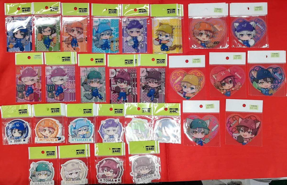 アイナナ♦︎ナンジャ 非売品 アクキー 缶バッジ♦︎万理 新品未開封 6点セット K-BOOKS ライブ館 on X: 