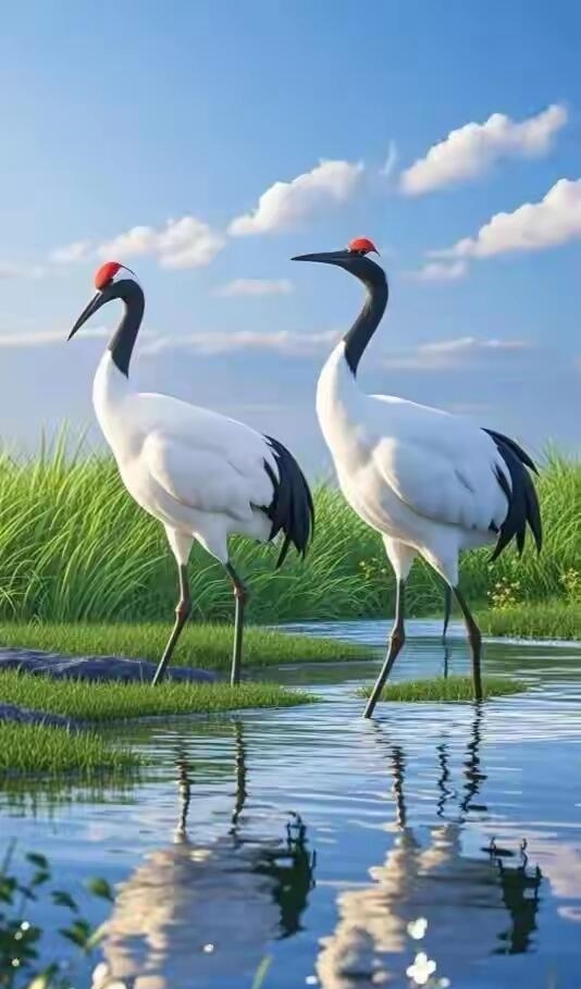 alind041276's tweet photo. By the parched lake, a merchant's lonely crane stands, carrying ancient tales across the quiet shore. https://t.co/0ZlweLDGrN