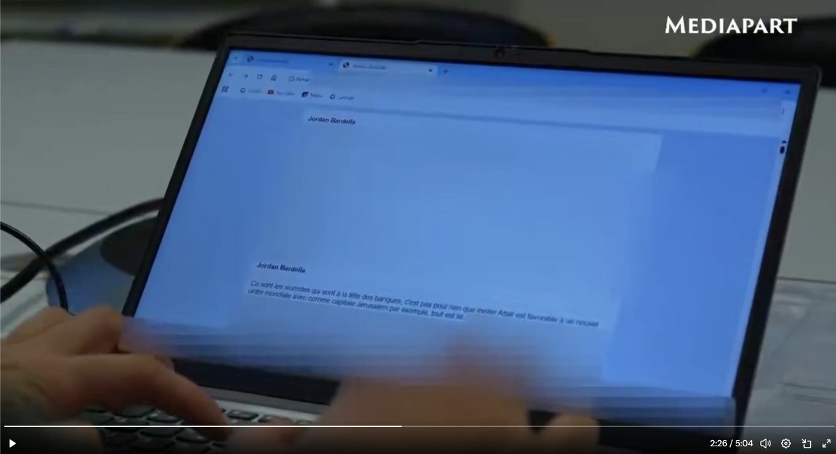 pierromorel's tweet photo. ENQUETE - Pourquoi tant d'incohérences dans la vidéo de Mediapart ?

Hier, Mediapart a publié une vidéo pour "prouver" que ses preuves contre Jordan Bardella étaient réelles.

Moi je relève 8 incohérences :

1/ Pourquoi le lien est flouté dans la barre de recherche ? https://t.co/q1CdUaLANJ