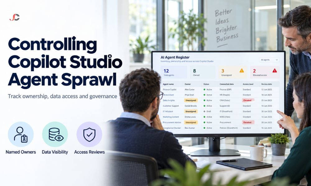 serverconsultan's tweet photo. 🔍 London SMBs: who owns your AI agents? Read our Copilot Studio agent sprawl guide and start a clearer register.

https://t.co/CT8lYRsfXD

#ServerConsultancy #CopilotStudio #AIGovernance https://t.co/o9fDcdV8YH