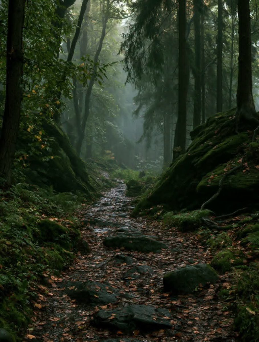 worldclick56's tweet photo. A rainy walk deep in the woods. Wet trails, quiet trees, and that fresh forest air https://t.co/FbrQglhss3