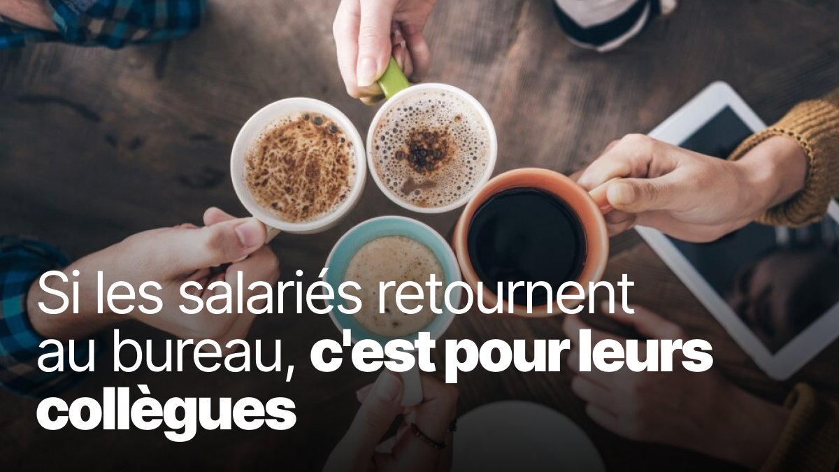 hellowork's tweet photo. Qu’est-ce qui donne encore envie aux salariés de venir au bureau ? Leurs collègues. 👥

Selon le baromètre Wojo 2026, 82 % des collaborateurs interrogés placent le lien social parmi leurs trois principales raisons de venir sur site. Le bureau est aussi perçu positivement pour le travail en équipe et, pour plus d’un répondant sur deux, pour le moral.

👉 Présentiel, télétravail, trajets : qu’est-ce qui donne vraiment envie de revenir au bureau ? On fait le point : https://t.co/b4fDmQ73el.

#teletravail #collegues #salaries #QVT