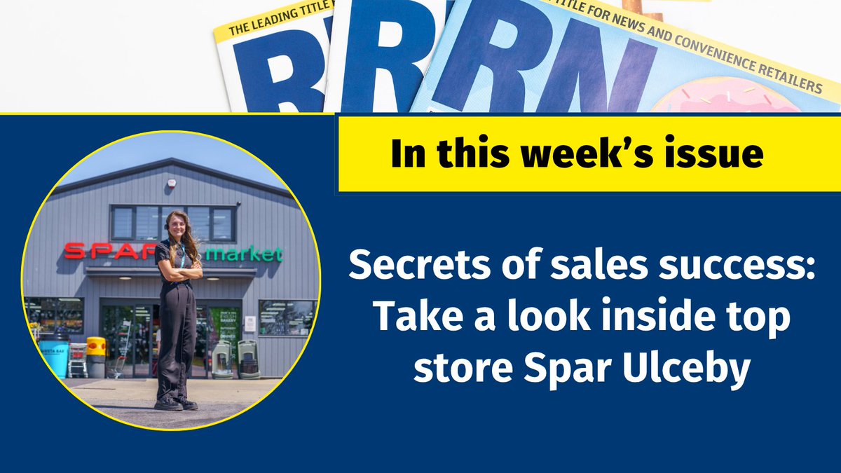 ThisIsRN's tweet photo. 🏆At the Better Retailing Awards in September, Spar Ulceby won the top accolade - Overall Best Shop for stores over 1,501st ft 🏆
In this week's RN, discover the details on the upgrades that led to their sales success. 
Get your copy from your magazine wholesaler today! https://t.co/89kYH0VIJH