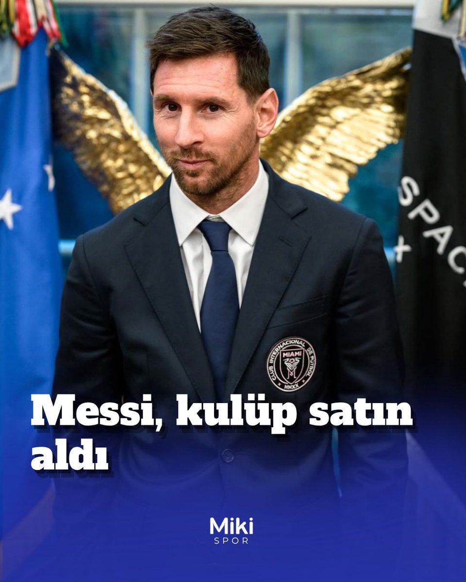 mikisportr's tweet photo. Lionel Messi, İspanya 2. Futbol Ligi ekiplerinden CD Eldense'yi satın aldı. https://t.co/aS9M4NC3om