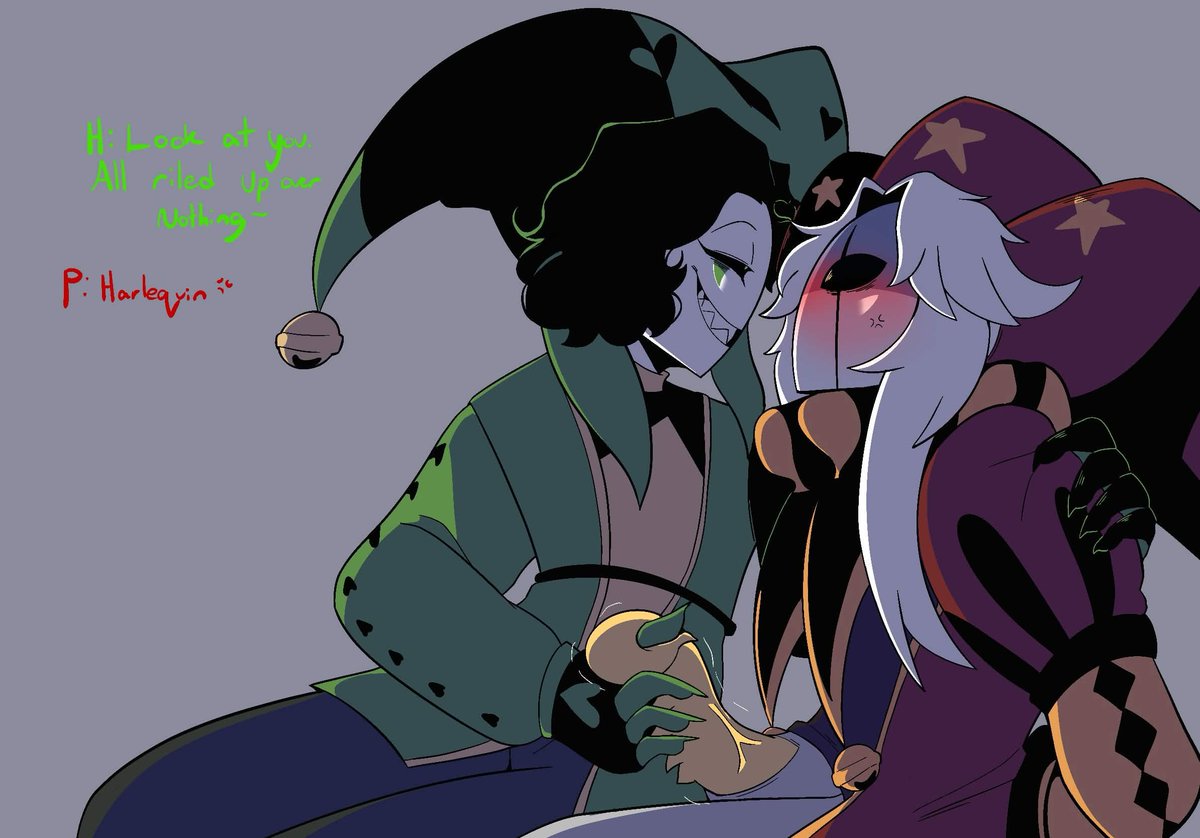 _0n_Cloud_9's tweet photo. [TFC]

Day 1 - Orgasm control

Greenapple moment 
#tfc #tfcnsfw #thefreakcircus #greenapple #pierrot #harlequin #fanart #nsfw https://t.co/TB16BET7Hp