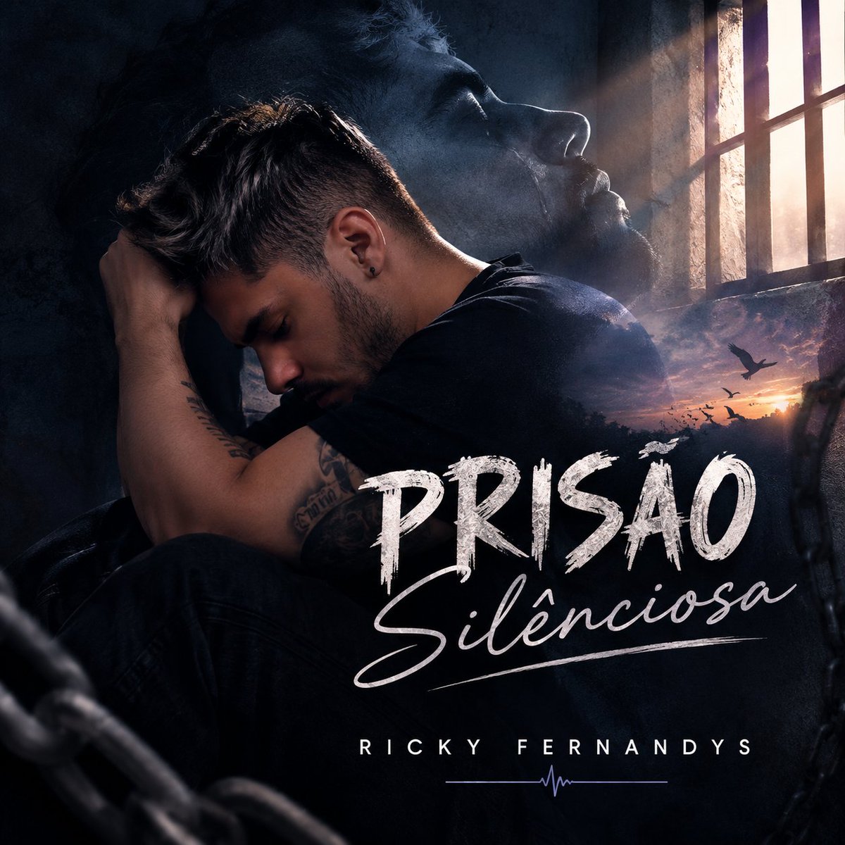 hmagnus21's tweet photo. PRISÃO SILENCIOSA — Ricky Fernandys
 é uma composição sobre uma realidade que muitas famílias vivem em silêncio.
Esta mus é e uma obra de ficção e uma reflexão sobre histórias q existem dentro de mts famílias e q, por medo, vergonha ou falta de inf, pmc escondidas. https://t.co/3sfuVlSzfR