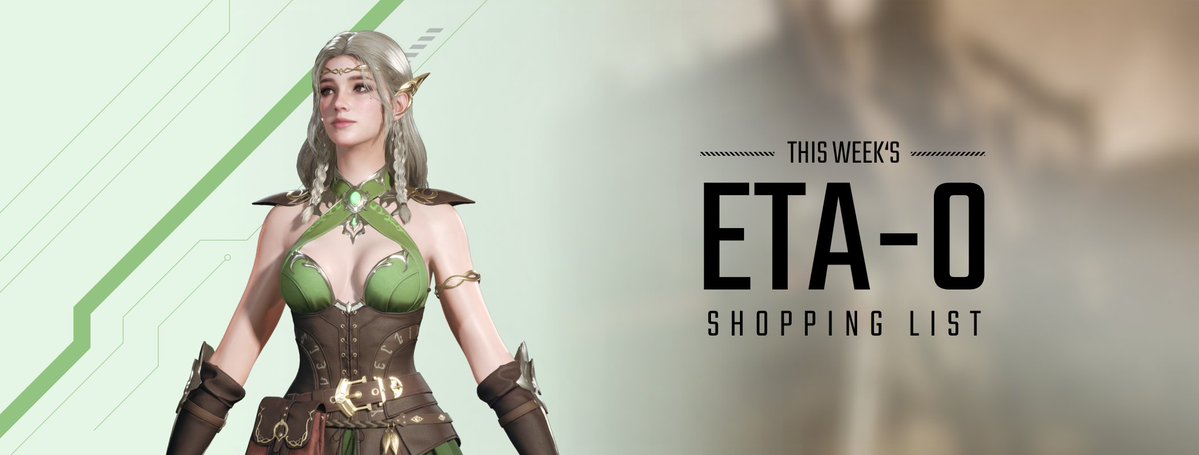 FirstDescendant's tweet photo. This week's ETA-0 shopping list!

Details: https://t.co/uP4VPFyQWN https://t.co/ibhIEpZBPW