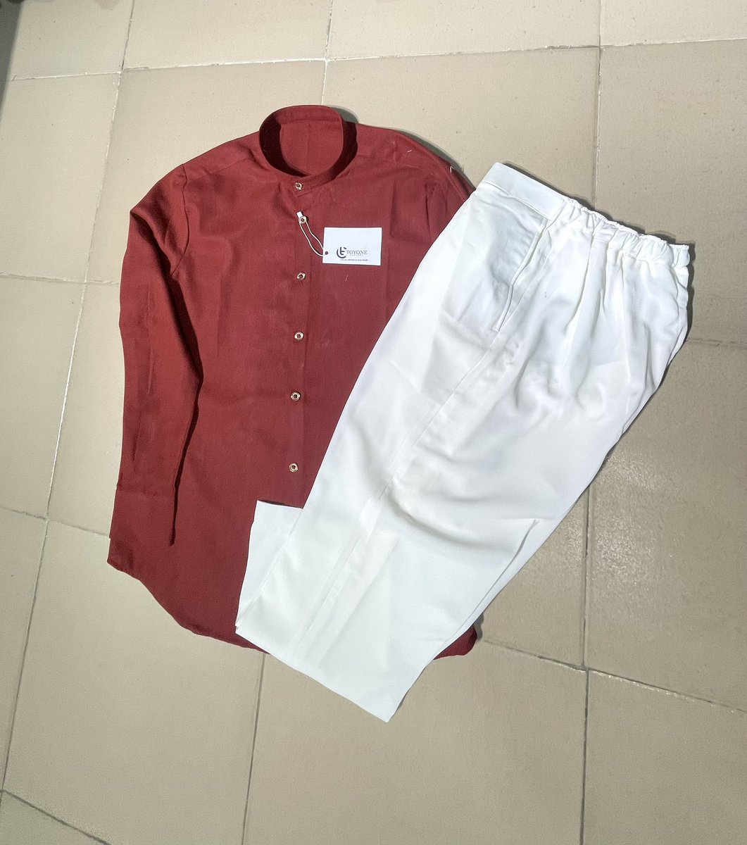 toyone_couture's tweet photo. Whine Linen long sleeve shirt plus white trouser pant , perfect and classy combo for mature men only 

You can get in different colors 🛍🧵🪡
Available in all sizes
Worldwide deliveries @InsideOsogbo https://t.co/A18sPMzZud