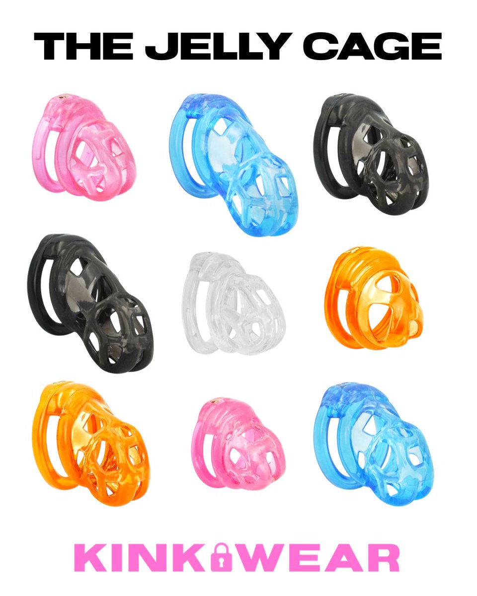 kink_wear's tweet photo. THE JELLY 🫐🍓
CHASTITY CAGE

🔗 https://t.co/UalDtu7sIF

NEW COLOR 🍊 ORANGE 🍊

Soft silicone cage with a hard resin semi-translucent base. Durable enough to keep you locked, but soft enough for play time 😏 #chastity #teamlocked #chastitycage #locktober https://t.co/YQiehPfkvJ