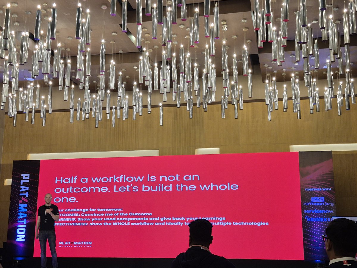VilsiJain's tweet photo. And the opening thought says it perfectly
“Half a workflow is not an outcome. Let’s build the whole one.”
Now it’s time to build, experiment, and turn ideas into real outcomes.
#Flow26 #Hack4Good #Hackathon #Hack https://t.co/hgjNMloIcG