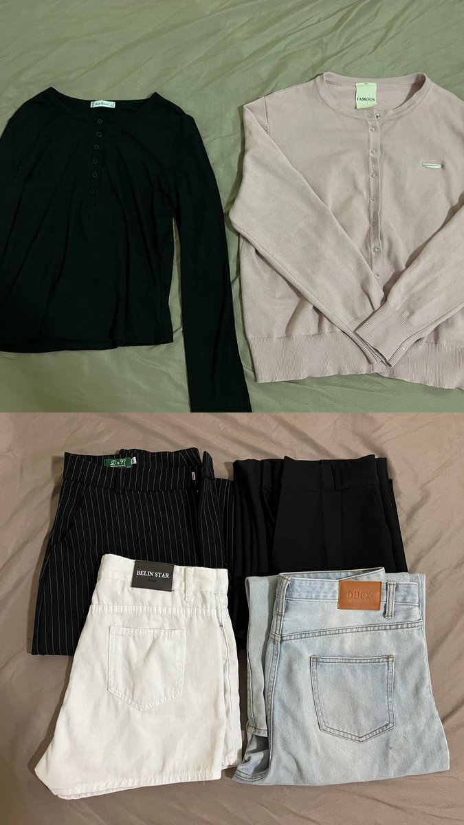 meandmybooboo's tweet photo. 👚ส่งต่อเสื้อผ้า 🪡
Duex, prey, Promthong, Jelly butter, Saidee home
⏰ อาทิตย์ 4/10 18:00 
🚚 shipping 40
📍rt+follow+ปัก ลด 10 บาท
*แจ้งก่อนรวมยอดด้วยนะคะ*

#ส่งต่อ #ส่งต่อเสื้อผ้ามือ2 #เสื้อผ้ามือ2 #เสื้อผ้ามือสองสภาพดี #ส่งต่อเสื้อผ้า #เสื้อผ้ามือสอง #ส่งต่อของใช้มือสอง https://t.co/yoVucwZmHg