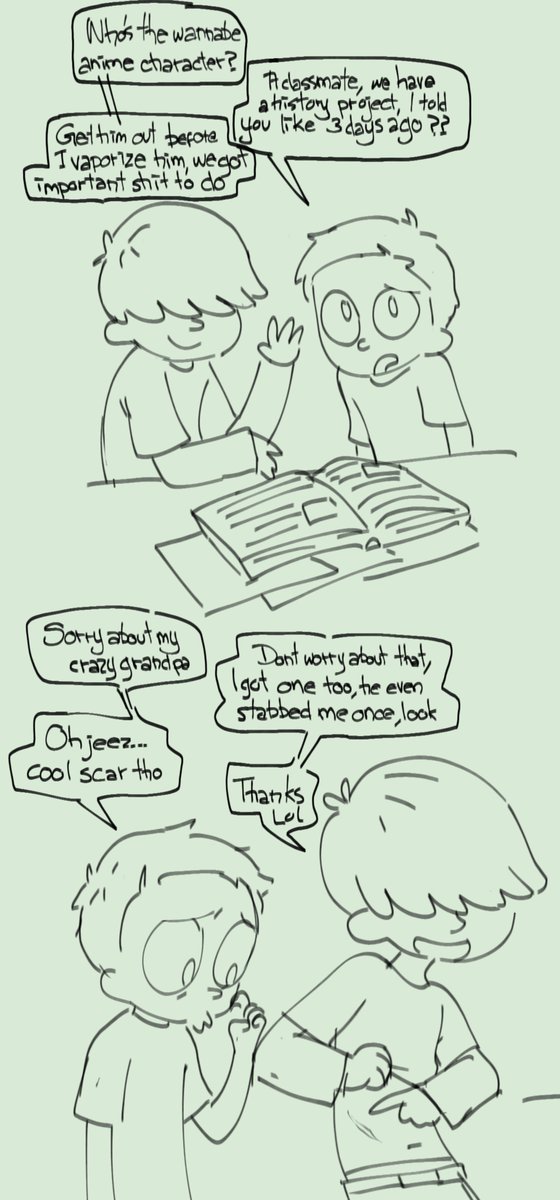 Galaxy_Lush's tweet photo. remember that time i gave morty an age appropriate friend and then used the omega device to delete him from existence? yea i dont remember either https://t.co/IGR2TYzcBQ