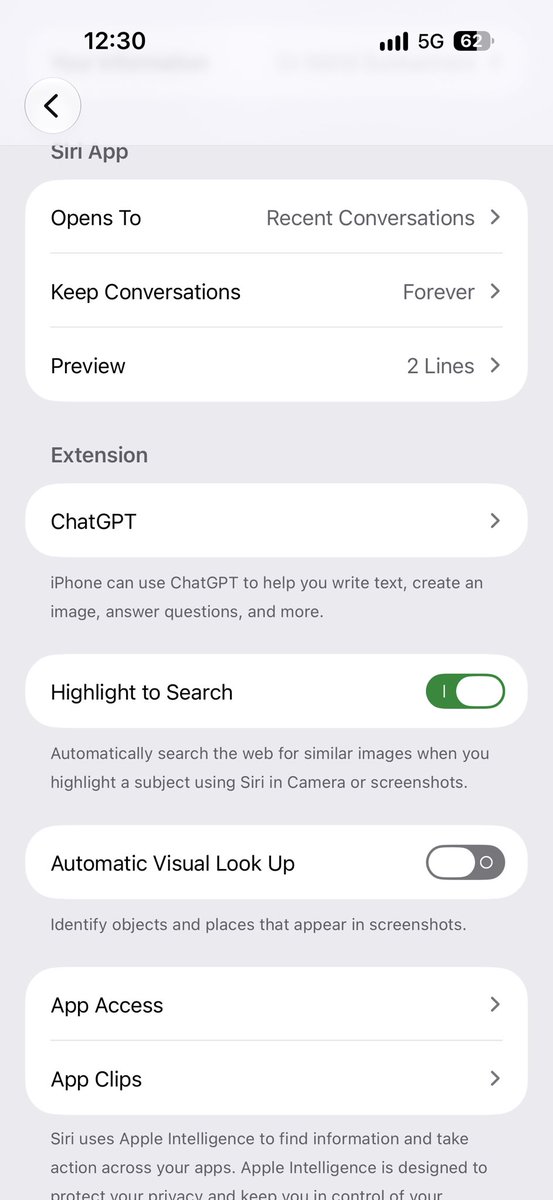 sunikhil's tweet photo. Folks, what’s the real benefit of adding the ChatGPT extension to Siri AI? 🤔

Daily use mein actually kya kaam aata hai? https://t.co/imCqE8Aekb