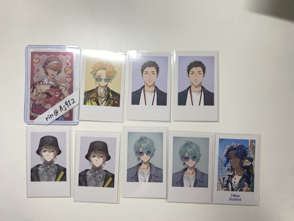 Aj9I2's tweet photo. にじさんじ 交換 メモリアル Another Style Goods チェキ風カード 

譲→画像1

求→同種IDカードの方＞画像2〜4 印ありの物
もしくは、以下リンク先（物によってお断りする場合があります）

https://t.co/93XSzfPG7W

郵送のみ
まとめて優先 https://t.co/JhLLRh0ZOL