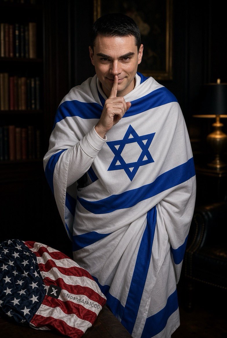 NoahsArk1000's tweet photo. “I would gladly waive the born-in-USA requirement for presidency for Bibi.”

~Ben Shapiro https://t.co/W3NmCzFRZw