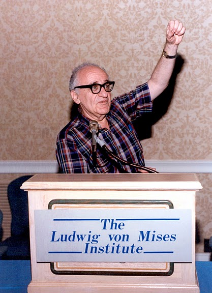 Handre's tweet photo. Murray Rothbard took two separate intellectual traditions and fused them into something the state had every reason to fear.

Ludwig von Mises built the demolition case against central planning in 1920. Without private property in capital goods, no rational price signals exist. Without prices, no economic calculation. Without calculation, planners allocate resources by guesswork and ideology. The Soviet Union's 70-year experiment in famine and shortages confirmed this in blood. Mises gave you the economics. He stopped short of the political conclusion.

John Locke and the natural rights tradition gave Rothbard the other half. Property rights are natural rights, not government grants. You own yourself, your labor, and the fruits of that labor by natural right. The state does not create property; it either respects it or violates it.

Rothbard's synthesis was elegant and ruthless. If Mises is correct that rational economic order requires private property, and if Locke is correct that property rights are pre-political, then the state itself collapses as a logical category. Every tax is expropriation. Every regulation is coercion against a property owner who consented to nothing. Every central bank inflates your savings into dust without firing a single shot.

The resulting system, anarcho-capitalism, operates through one principle: no individual or institution may initiate force against another person's body or legitimately acquired property. Courts, security, arbitration, roads, all of it operates through voluntary contract or not at all.

Rothbard published this framework in "For a New Liberty" in 1973 and "The Ethics of Liberty" in 1982. Critics called it utopian. Those critics live in a world where the Federal Reserve has destroyed roughly 97 percent of the dollar's 1913 purchasing power, where regulatory agencies consistently serve the industries they supposedly police, and where wars get funded through debt you inherit rather than choose. The state's track record earns it no presumption of necessity.