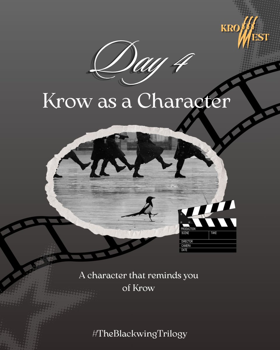 KrowWest's tweet photo. IT’S DAY 4 ✨
Every character has their own story, quirks, and unforgettable charm🖤

Which character reminds you of Krow? 👀
Maybe it’s their personality, their energy, their little habits, or simply that “this is so Krow” feeling and tell us why! 🎭

#TheBlackwingTrilogy https://t.co/mHrcDfNvvH