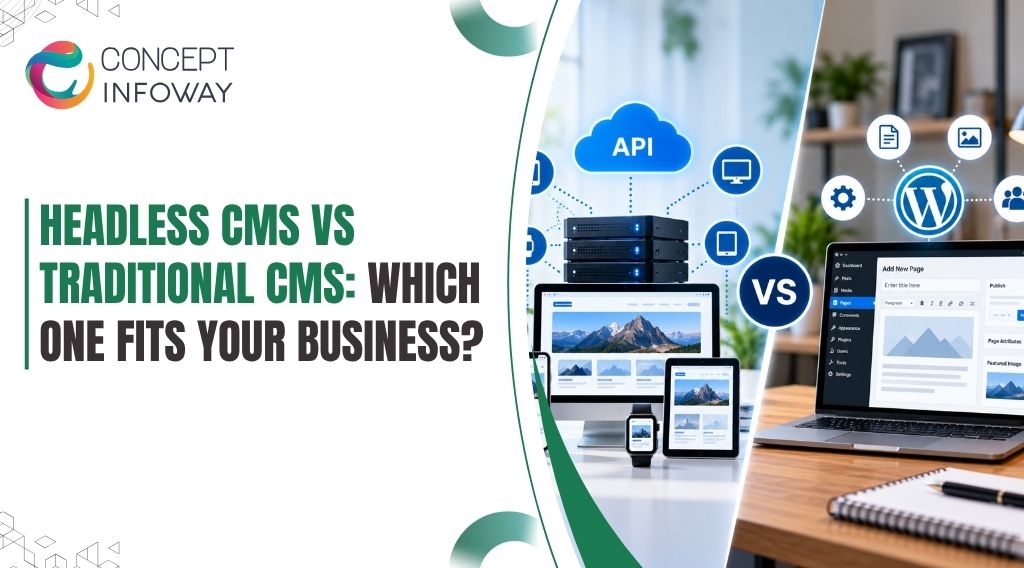 ConceptInfoway's tweet photo. Choosing a CMS is really a decision about how your website needs to grow.

See the complete comparison and determine which CMS approach better fits your business requirements.
https://t.co/kO2ZyH3DcB

#HeadlessCMS #ContentManagementSystem #WebDevelopment #ConceptInfoway https://t.co/Pq9pIyVYPY