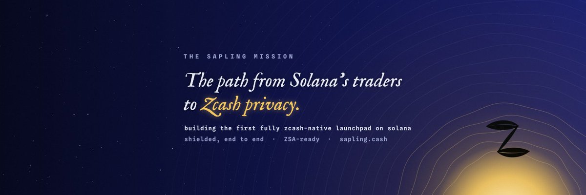 Sapling_Cash's tweet photo. $SAPLING rewards portal is live.

Holders can now claim their share of trading-fee rewards in $SAPLING or $ZEC.

How it works:
• Rewards are funded by redistributing trading fees
• Choose to receive $SAPLING or $ZEC

• Amounts depend on trading activity and your holdings, and are not fixed or guaranteed

More details about dashboard and rewards allocated can be found below ⤵️