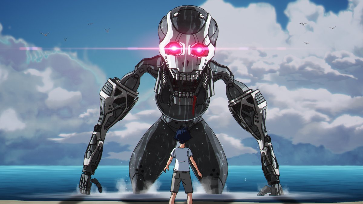 vertexforce's tweet photo. <<あらすじ・先行カット公開！>>

#バーテックスフォース
第1話 エンジン始動
https://t.co/8vPTS9AzK0

10月3日(土)23:30～
放送・配信開始！ https://t.co/umtVXJ9nK4