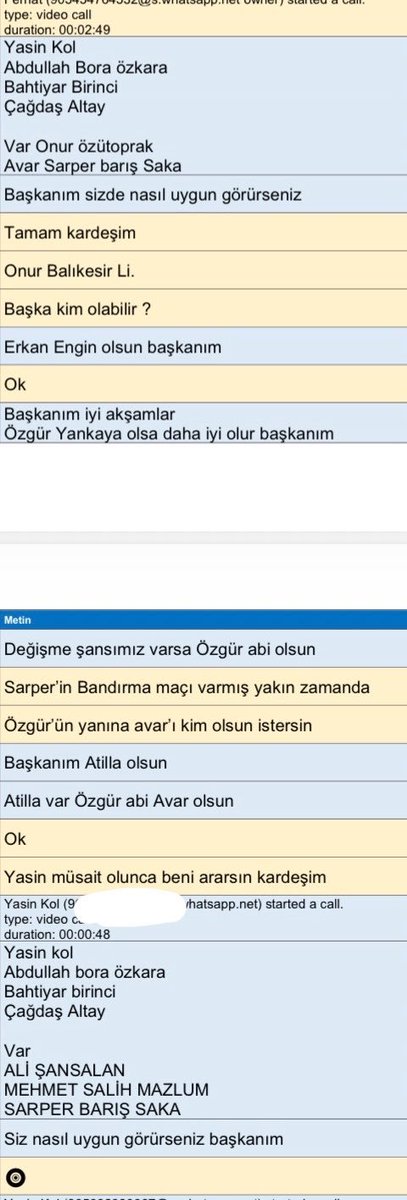 pusholder's tweet photo. Ferhat Gündoğdu ile Yasin Kol'un, hakem atamalarına müdahale ettiklerine ilişkin yazışma ortaya çıktı. (Burak Doğan)

- "Özgür'ün yanına AVAR kim olsun istersin?"
+ "Başkanım Atilla olsun." https://t.co/ebbxAxv7aD