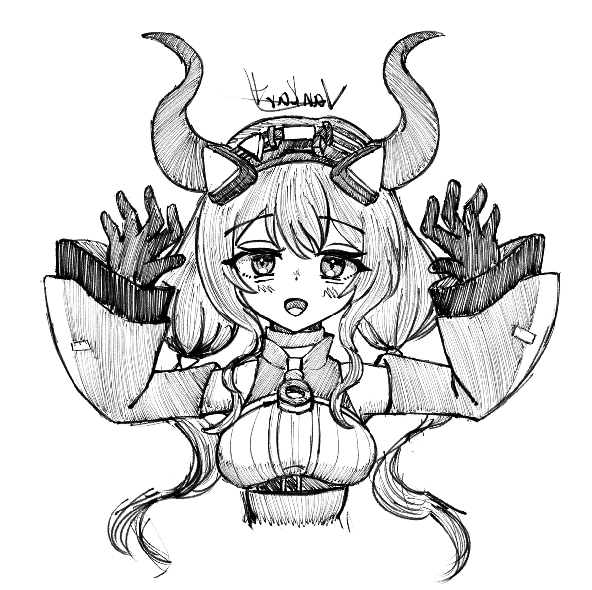 Vankart12's tweet photo. Just a random draw of Typhoeus
 #ArknightsEndfield https://t.co/gjWKS2sBUg