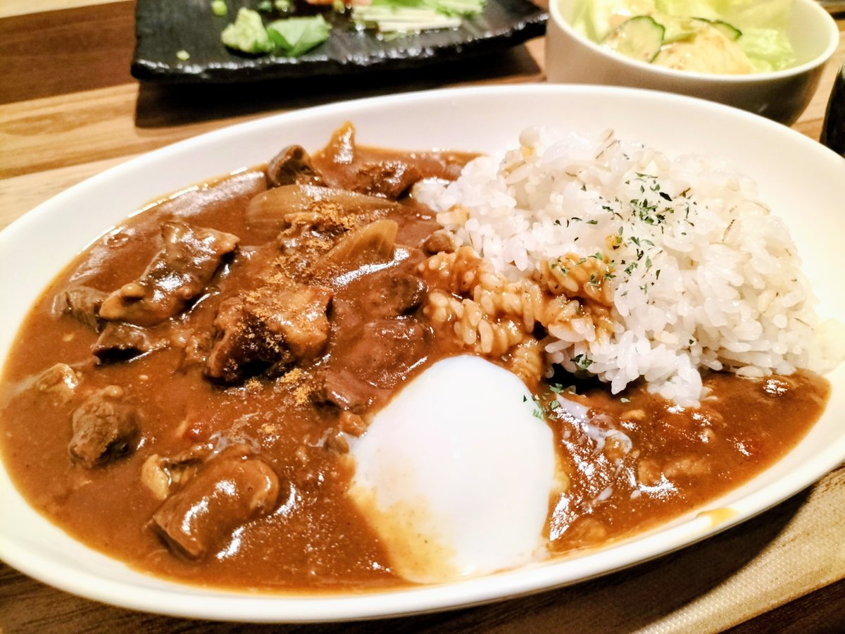 II1455527810746's tweet photo. 中ノ橋通り ＃牛たん炭火焼仁 さん

牛たんカレースープセット
牛たんのタタキ

僕らの街の念願の店に
久しぶりのYOUと訪問

タタキの美味に
青天の霹靂でフリーズし
LIPSが自然と喜びの歌

次呑みに来ようと
ハルカナ約束をSHE SAID…
満足で腹D-MOTION

＃KAT_TUN https://t.co/ssY1bUDKCA