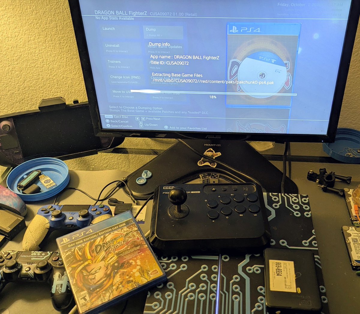 HackInformer's tweet photo. Now let's do a little PS4 disc to digital.. 😆👾😈... https://t.co/keKUHGelyx
