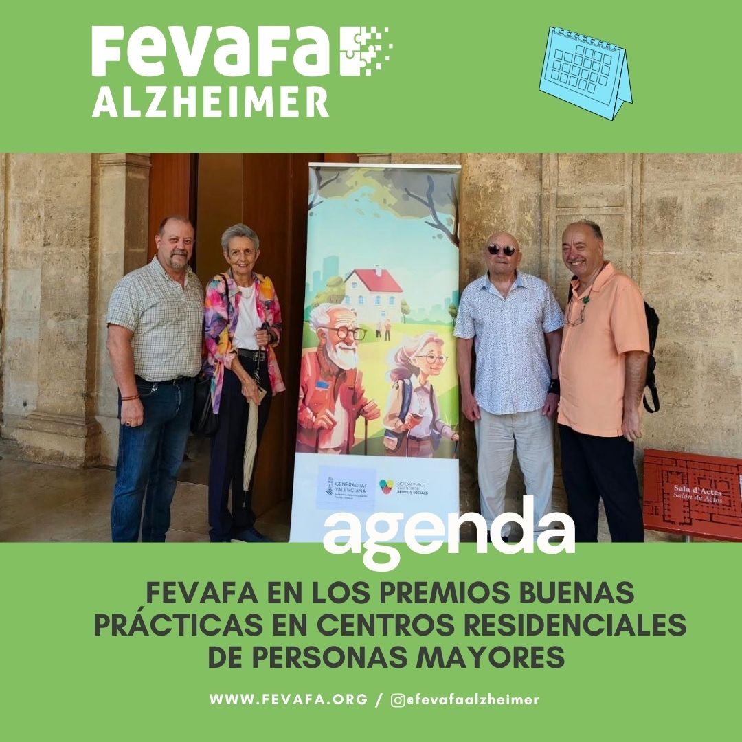 FEVAFAAlzheimer's tweet photo. 💚 FEVAFA asistió a la entrega de los Premios de Buenas Prácticas en Centros Residenciales de Personas Mayores 2026.

📸 José Luis Marqués, vocal de FEVAFA, junto a miembros de la Junta Directiva del CVPM.

#FEVAFA #PersonasMayores https://t.co/XtieyXyni4