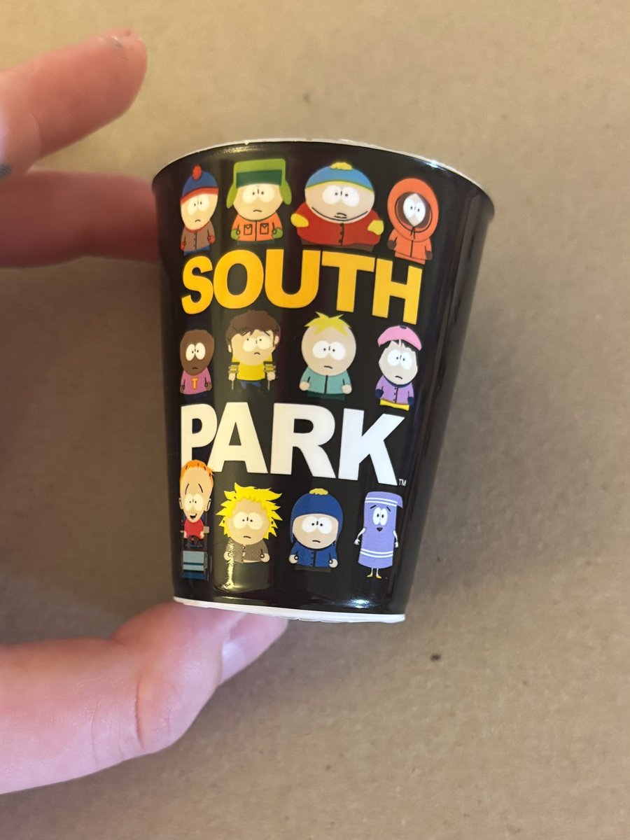 evilkittyboyzz's tweet photo. one dolla south park shot glass https://t.co/TovioyqJ67