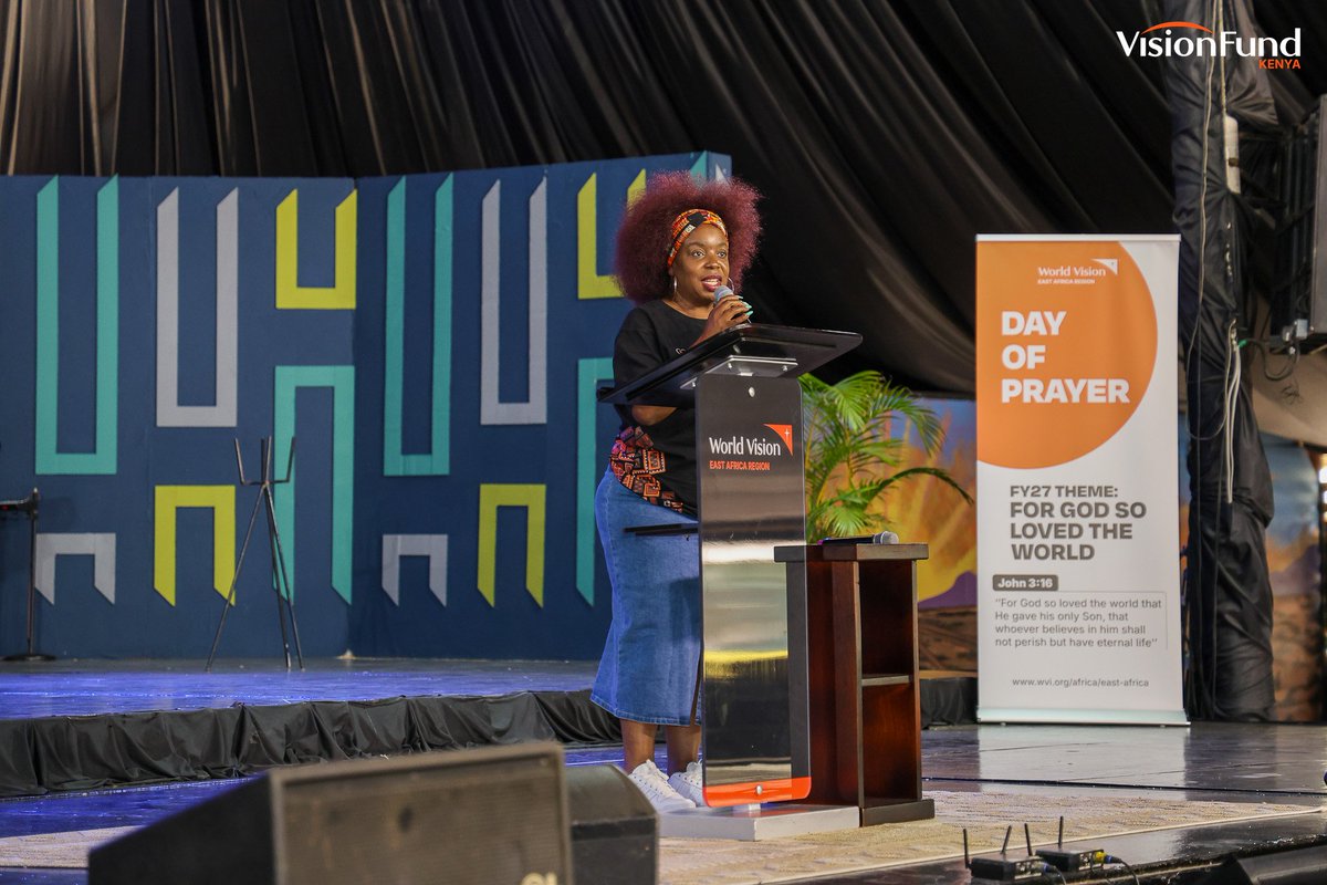 VisionFundKE's tweet photo. John 3:16 ❤️

Yesterday, we gathered as the World Vision family for a Day of Prayer; giving thanks for FY26 and committing FY27 to God.

We prayed for children, communities, colleagues, partners and the work ahead, trusting God to guide us as we move forward in faith, together. https://t.co/yElc9qtZPs