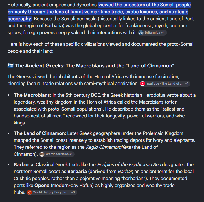 turlycourtesy's tweet photo. @AdamNyc @AlpArslan_9yyx they had major influence in the Indian Ocean for around a millennium through trade and diplomatic relations with Greeks, Romans, and Persians, Qin Dynasty they’re just overlooked especially since Greeks and Romans traded with Somalis while calling much of Europe “barbarian” https://t.co/MWpUoPcqms