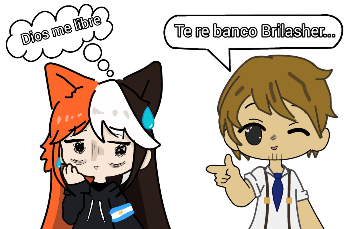 LosgaysdeBri's tweet photo. De los creadores de: "Me caes muy bien" 
Llega: "Yo te banco" 

#Brillager #pirutastic #Britastic #dedsafíofanart #Shipp #Brilasher https://t.co/C0MQi69XsS