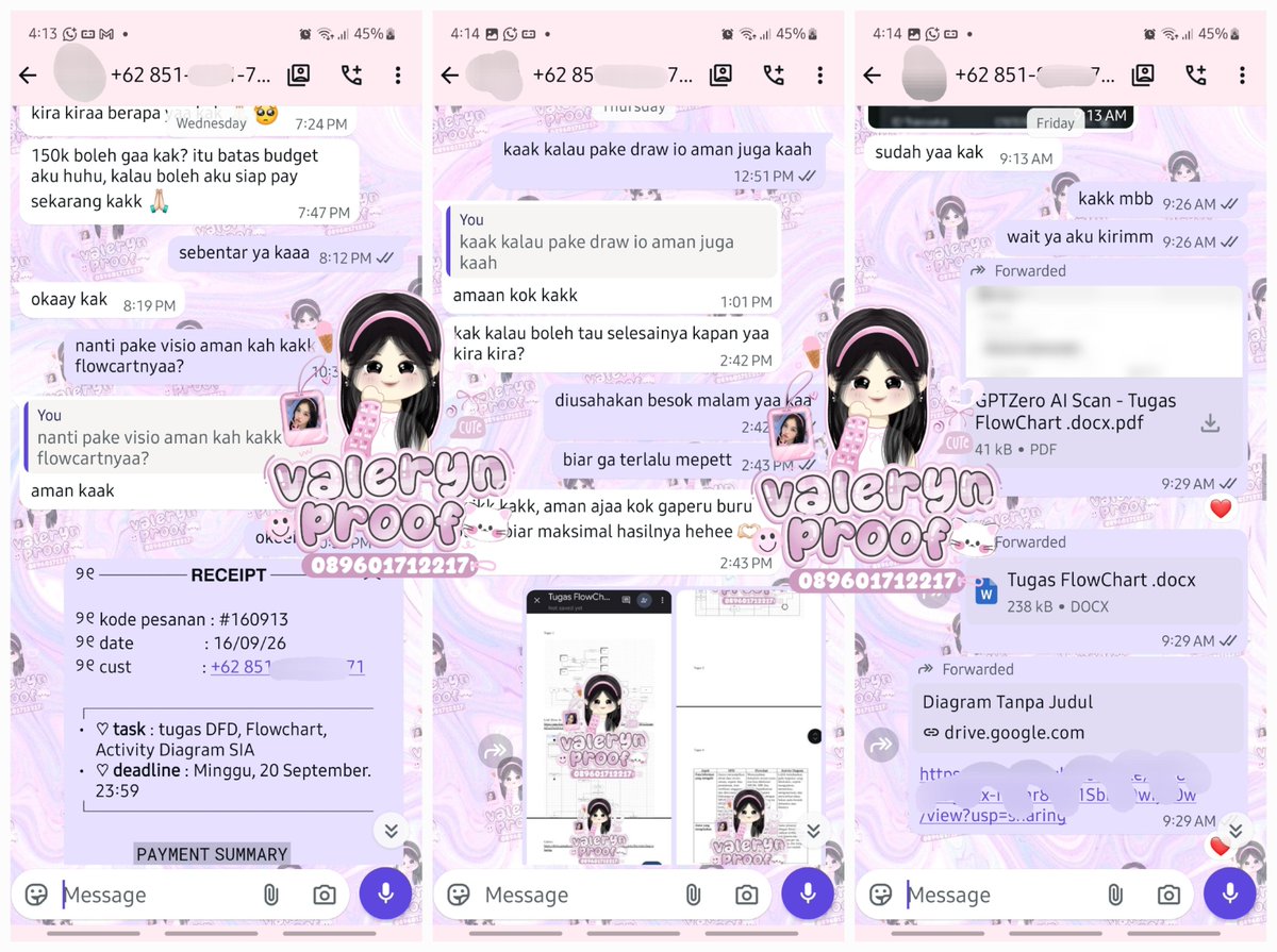 fitgures's tweet photo. 📊 OPEN JOKI AKUNTANSI &amp; OLAH DATA — NO AI! ♡
 
୨ৎ Skripsi tesis jurnal 
୨ৎ Akuntansi keuangan &amp; manajemen 
୨ৎ Akuntansi biaya &amp; perpajakan 
୨ৎ Jurnal umum, buku besar &amp; neraca saldo 
୨ৎ Olah data SPSS EViews
୨ৎ Tugas kuliah UTS &amp; UAS
୨ৎ Data Cleaning Sampling Tabulasi
#zonauang https://t.co/EPXJW4m8Xn