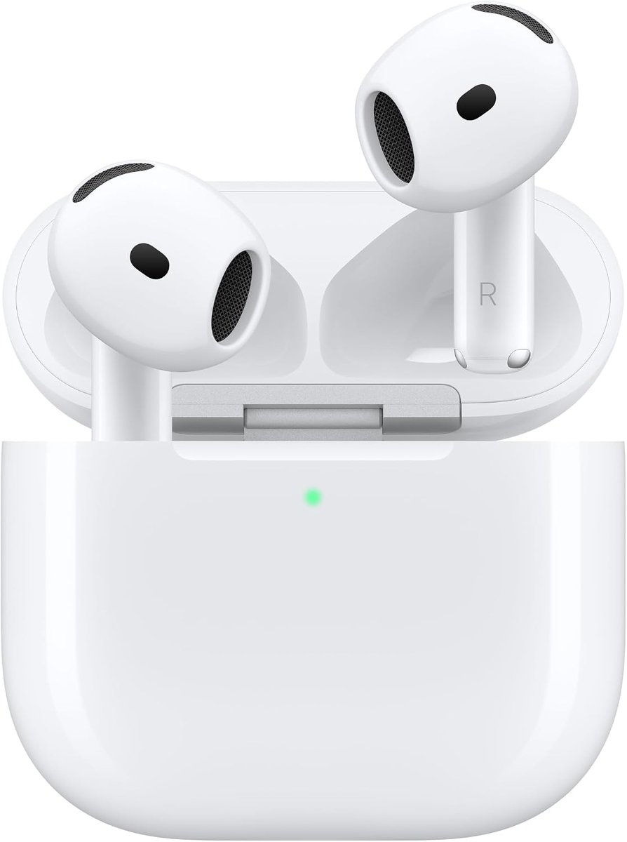 Dealabs's tweet photo. 🎧🍎
La réduc AirPods 5 avec réduction active de bruit 
Ils passent à 119€ (la remise se fait au panier) 👇
➡️ https://t.co/KSDXIK0M3J ⬅️ https://t.co/A9vmr7Jy81
