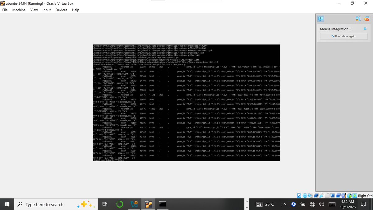 JOANALYTIC59763's tweet photo. Running Linux Ubuntu in a virtual machine powers complex workflows like genomic data processing. Key challenges involve managing strict file dependencies and path routing for large datasets.
#Linux #VirtualMachine #Bioinformatics https://t.co/cRbAeMhRmP