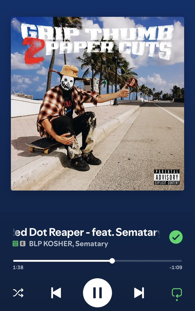 semataryupdates's tweet photo. Great song both BLP and sem snapped.

That sem verse tho 😮‍💨 https://t.co/XORmOvcxpm